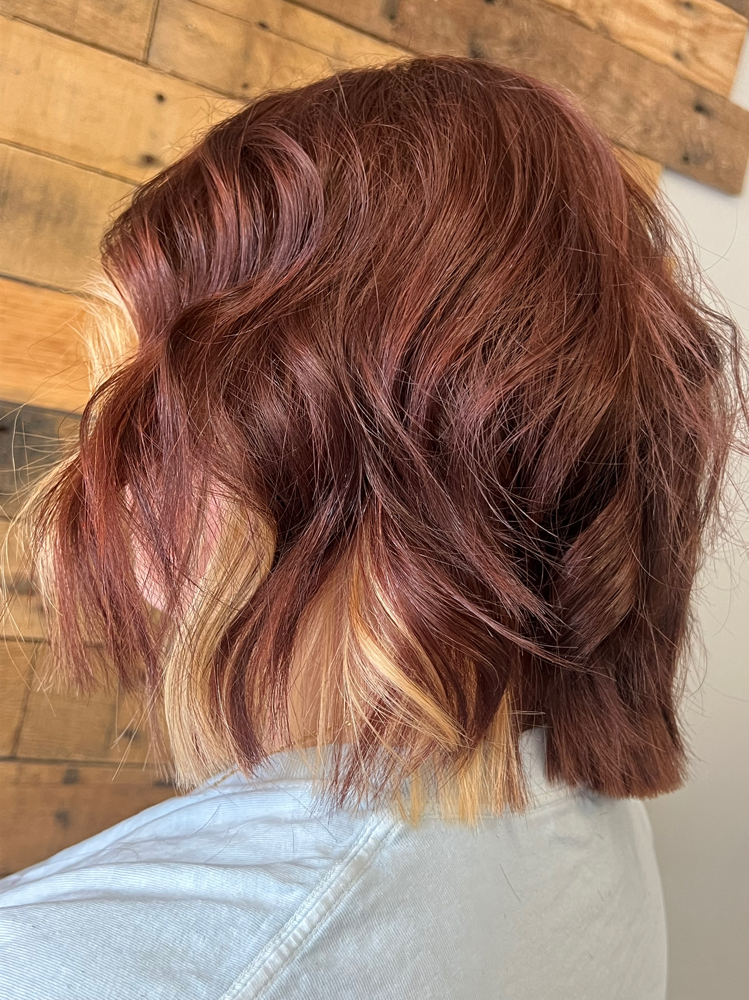 Custom Color at The Modern Shag in Oakdale, LA