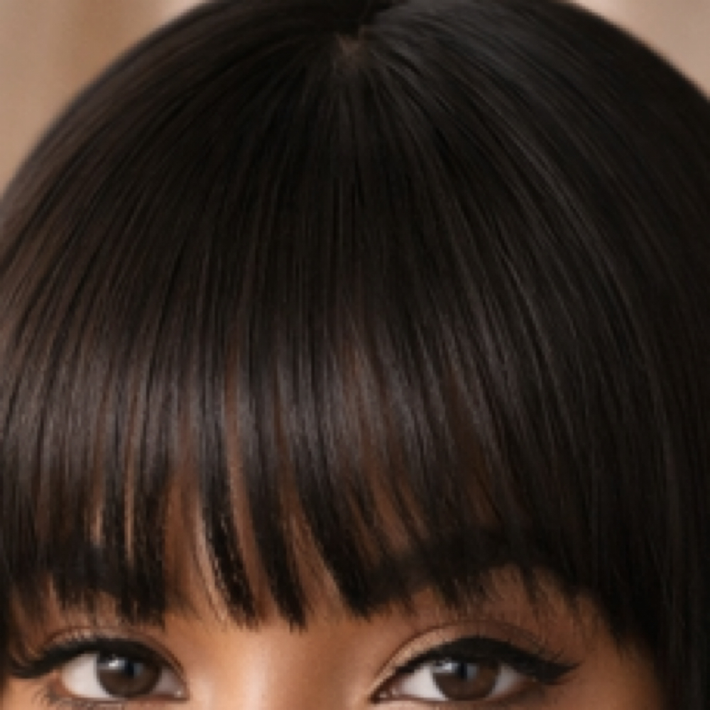 Corte De Pollina / Bangs Cut at Serenity Hair Salon in Hamiltom, NJ