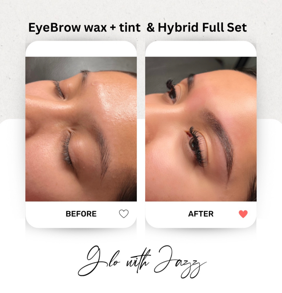 Brow Tint + Wax