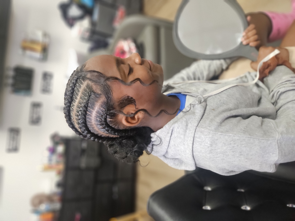 (Tweens 11-13) Stitch Braids at KriStylz in Charlotte, NC