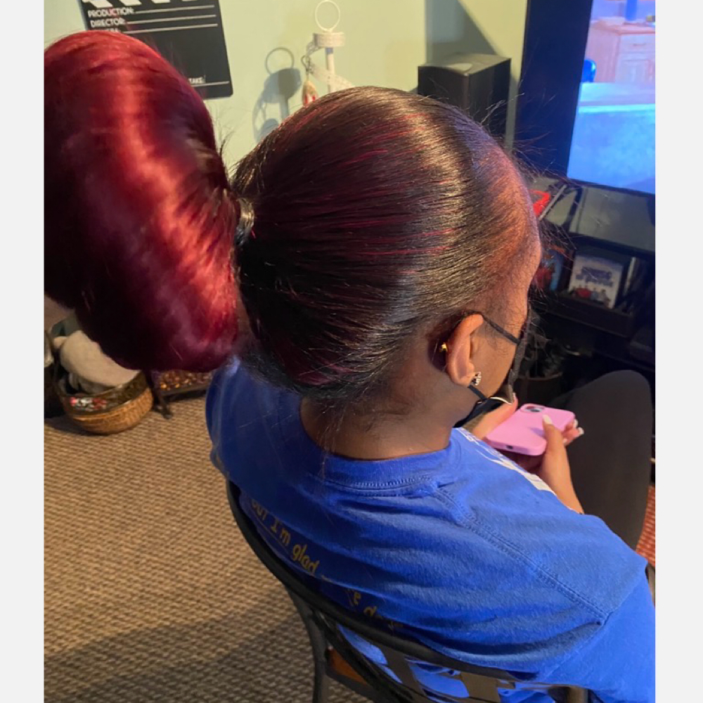 Natural Versatile Extended Ponytail at THEZOEWAYY in Park Forest, IL