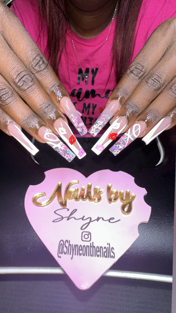 XL With design only at ShyneontheNails in Opelousas, LA
