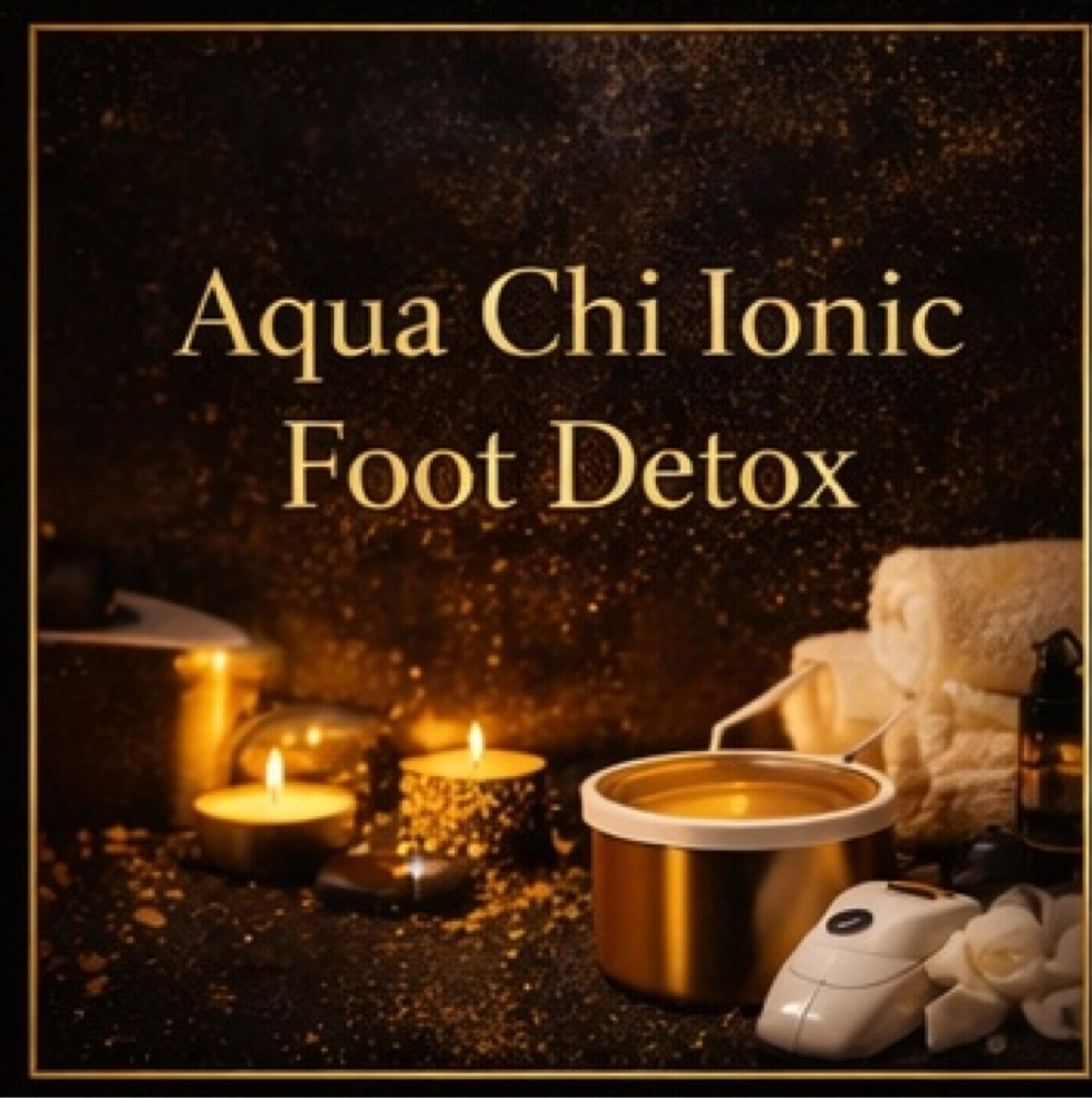 Aqua Chi Ionic Foot Detox at The Golden Aura Esthetics & Wellness LLC in Waldorf, MD