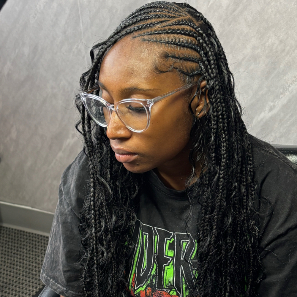 Tribal /Fulani Braids 💕 at SheStyles.BySarai in Aurora, CO