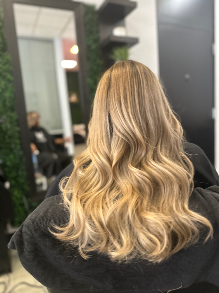Hand Tied Hair Application