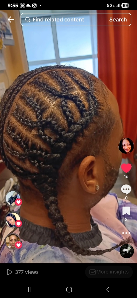 MENS BRAIDS