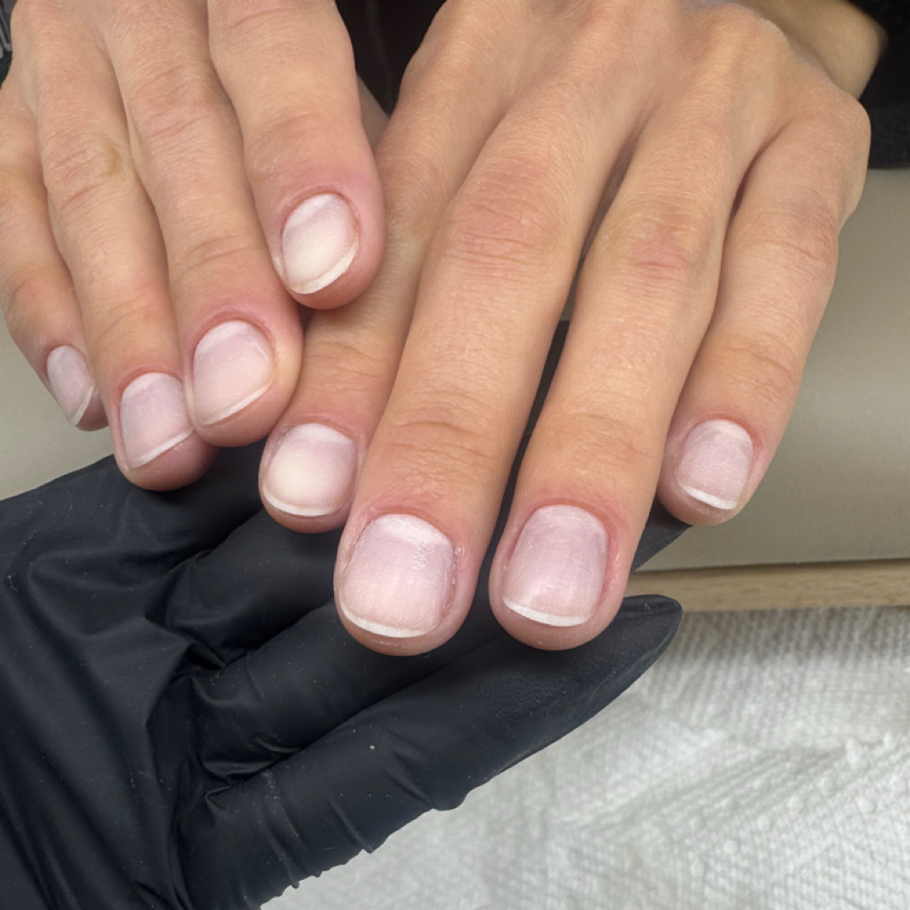 Manicure clean up No color at Fon Beauty Studios in Mesa, AZ