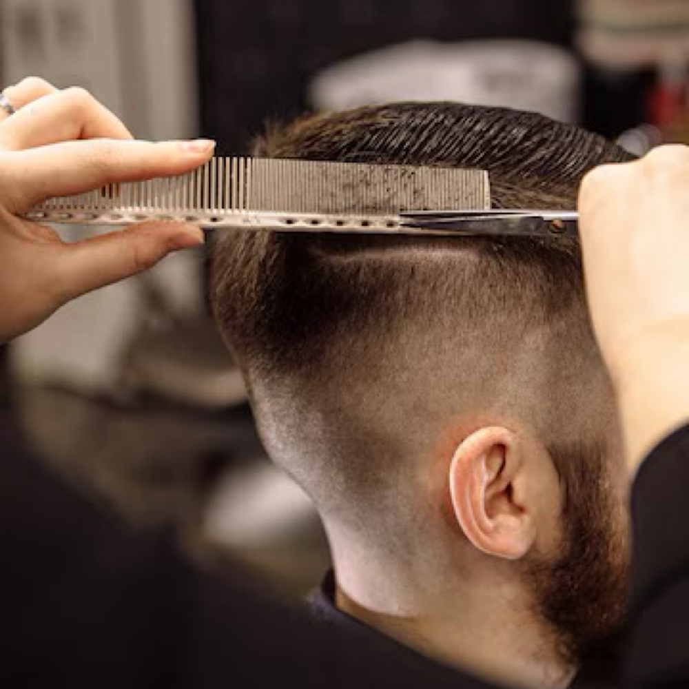 Men’s Haircut at Fades & Foils Hair Studio in Granton, WI