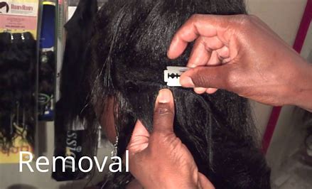 Weave Removal at CAPELLI HAIR SERVICES in Baltimore, MD