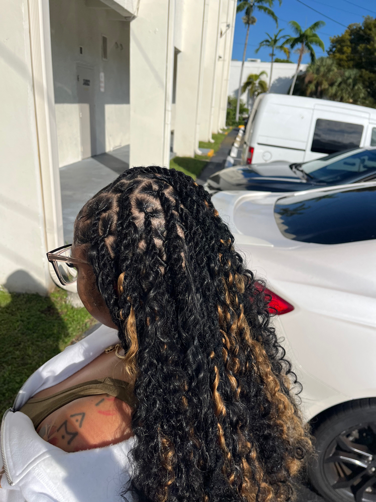Extended Locs Styles at Myrasdollhouse in Fort Lauderdale, FL