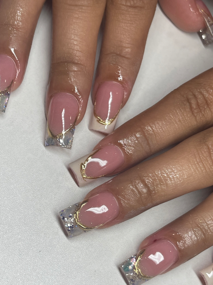Short-medium Design Nails