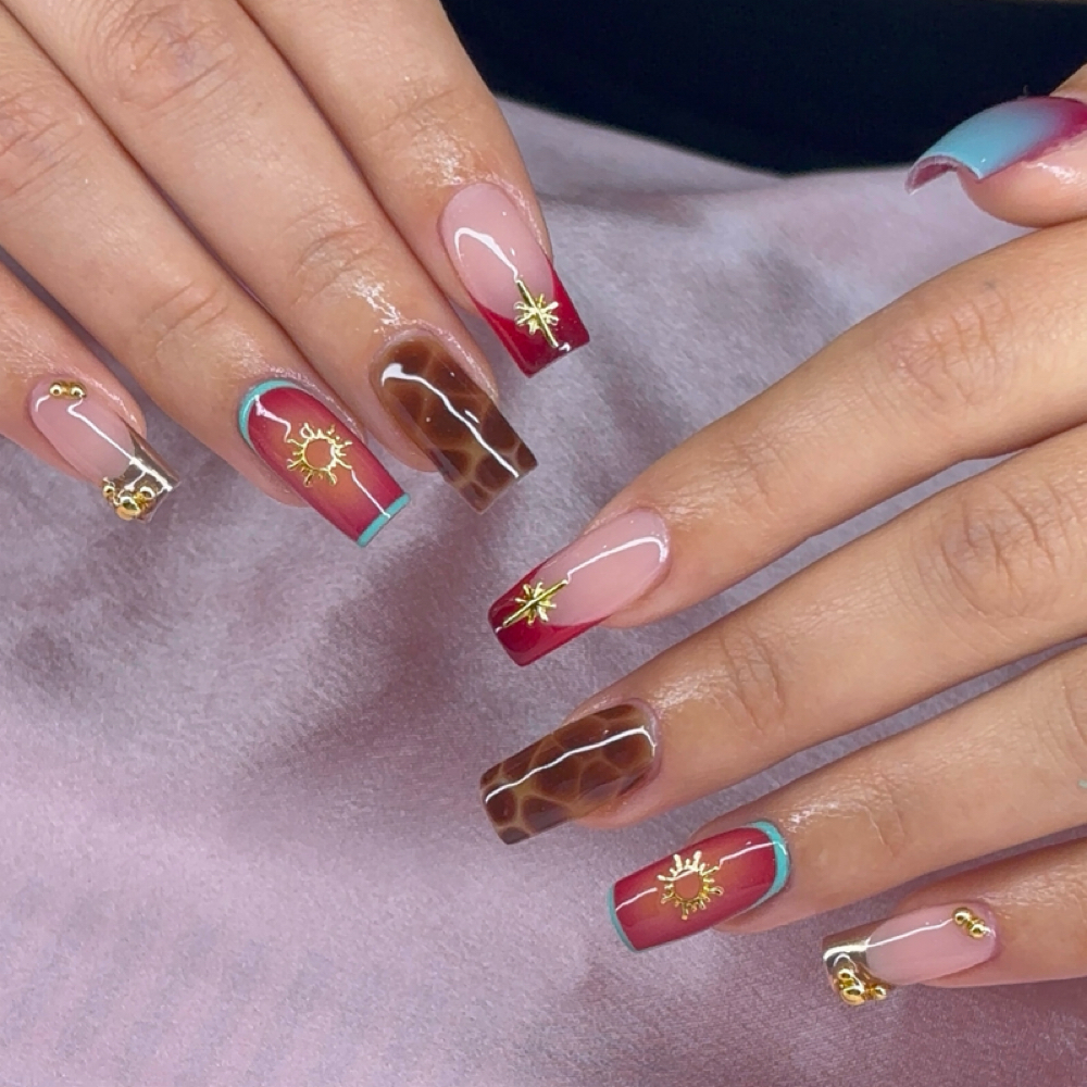 Tier 3: Intricate Nail Art at Graced by Em in Clarksville, TN