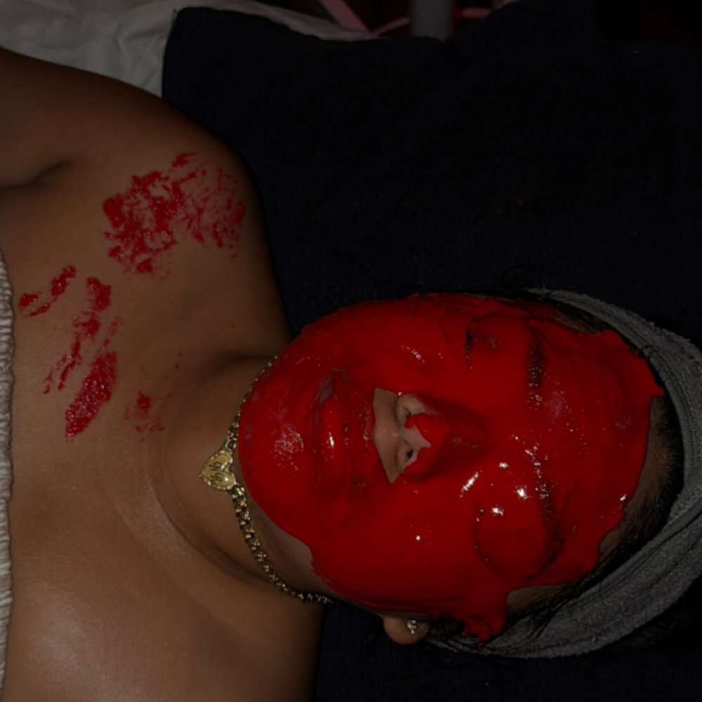 Vampire Facial (seasonal) at Blush Hair & Beauty in harlingen, TX