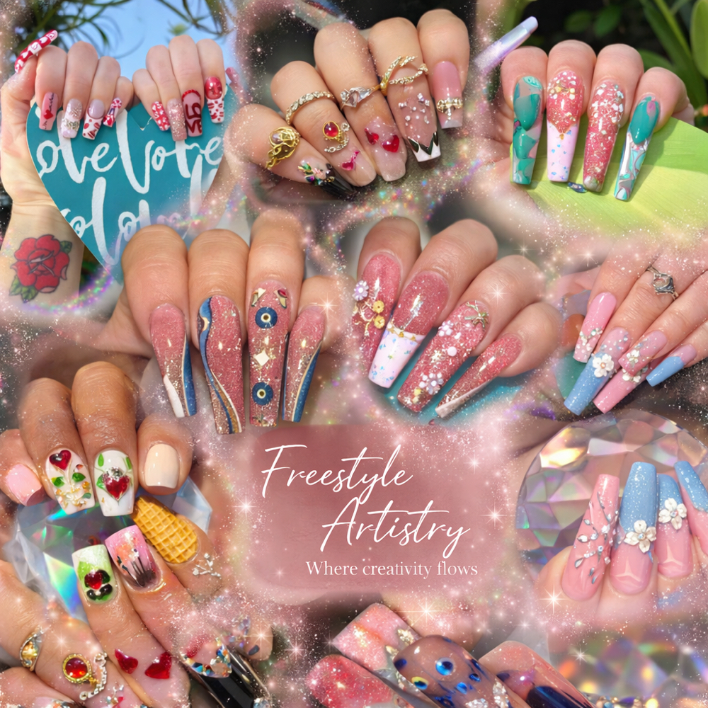 Freestyle Artistry at Bellissima Nails & More, LLC in Manchester, TN