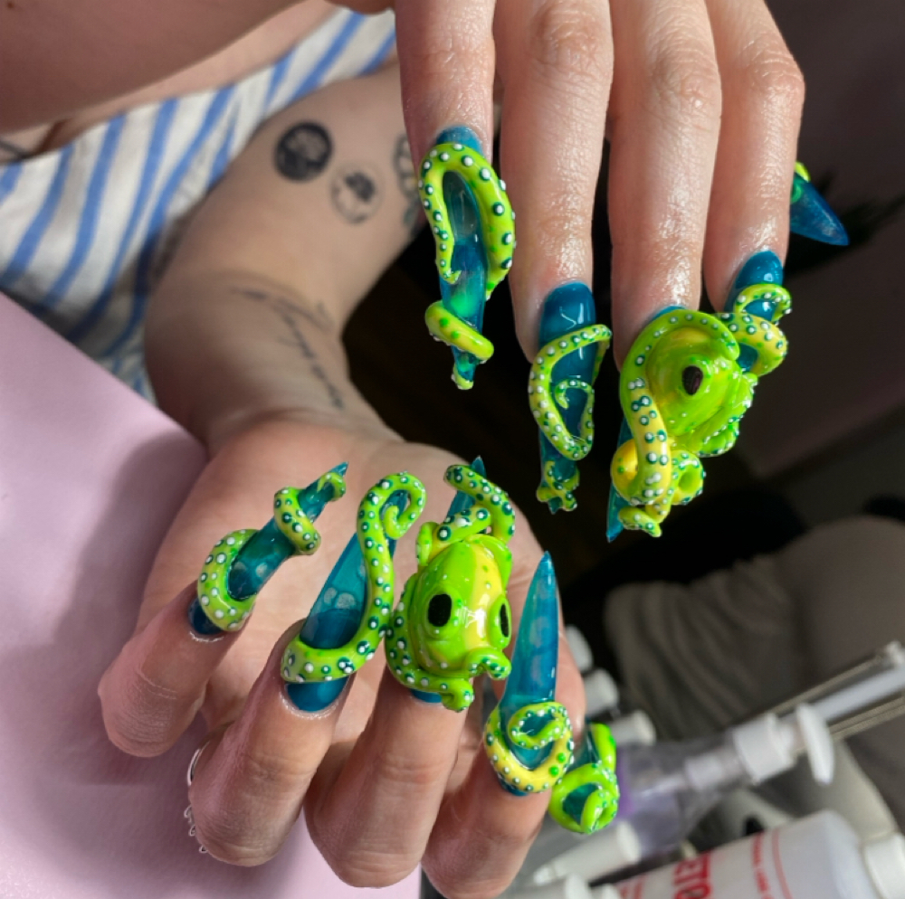 Nail Art-Very Heavy at Sucre Nail Studio And Day Spa in Chicago, IL