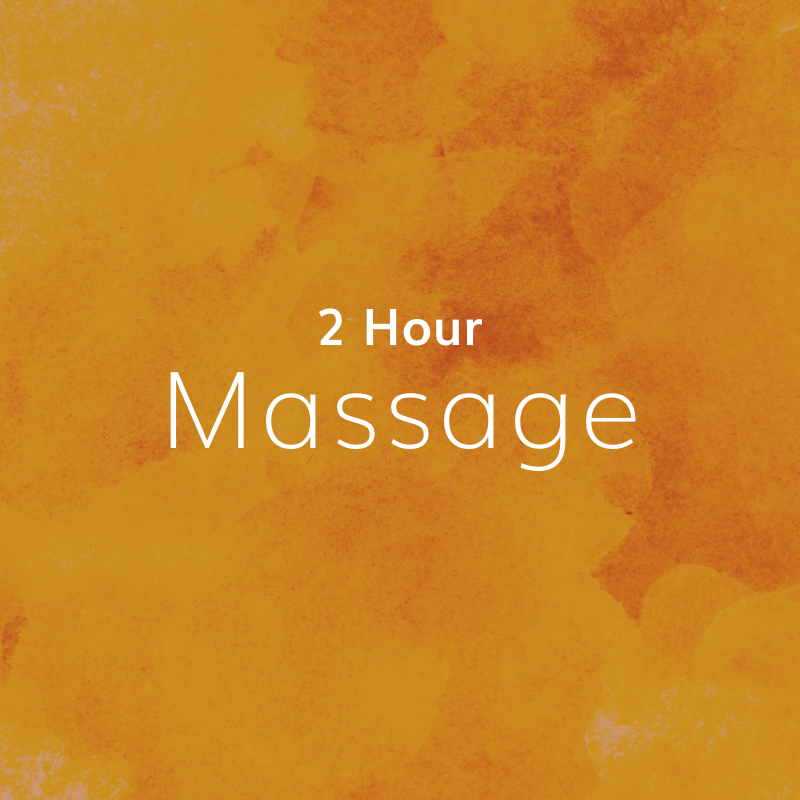 2 hour Custom Massage