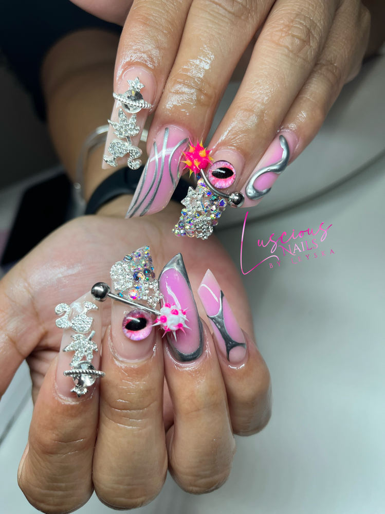 Freestyle at Luscious Nails by Leyska in McDonough, GA
