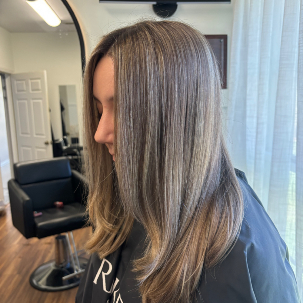Partial Highlights at Rachel Mae Hair in Blacksburg, VA