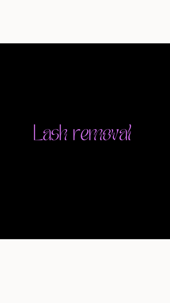 Lash Removal