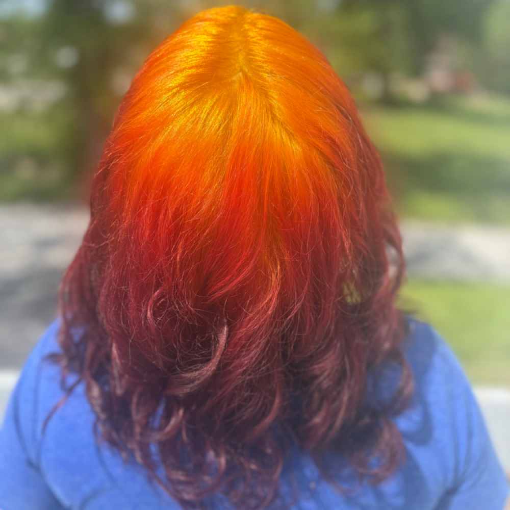 Bleach And Vivid Color Package at Beauty by Uma in Silvis, IL