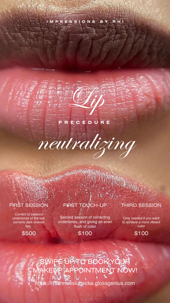 Lip neutralizing
