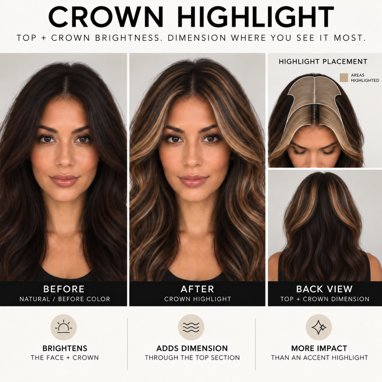 Crown Highlight + Toning at Sparkle Sessions in Yorba Linda, CA