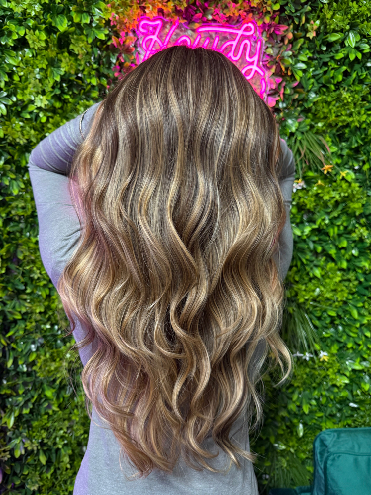 Balayage/foilage & Toner