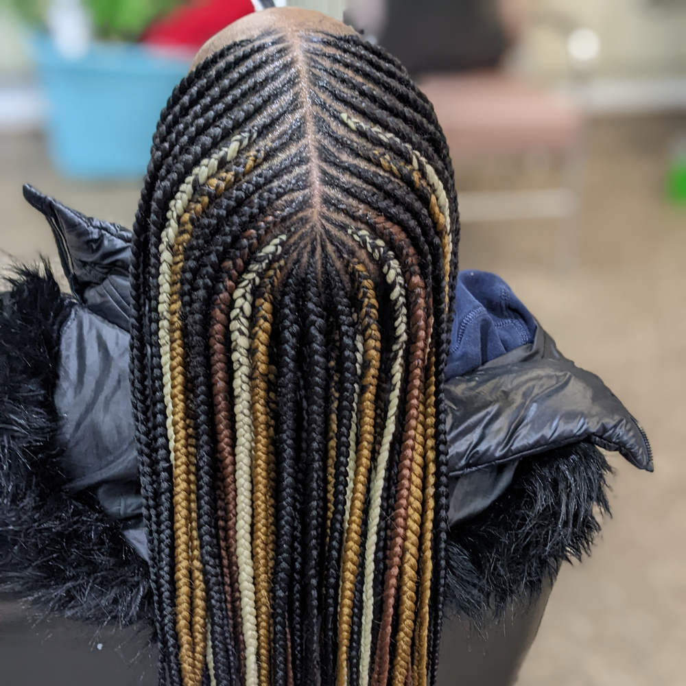 Tribal Braids at Queen of knotless‼️👑 in Warren, MI