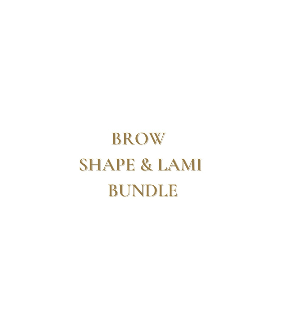 Brow Shape & Lami Bundle