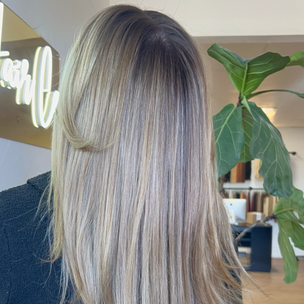 Full Custom Blonding at Bleach Babe Hair in Riverside, CA