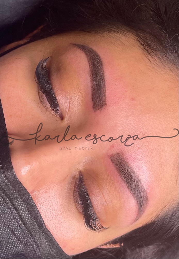 Podwer Brows at LASHES AND BROWS By Karla Escorza in Northglenn, CO