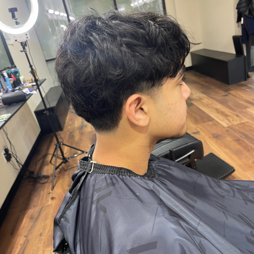 Men’s Hair Cut-With Calli at Elegance barber studios in Aubrey, TX