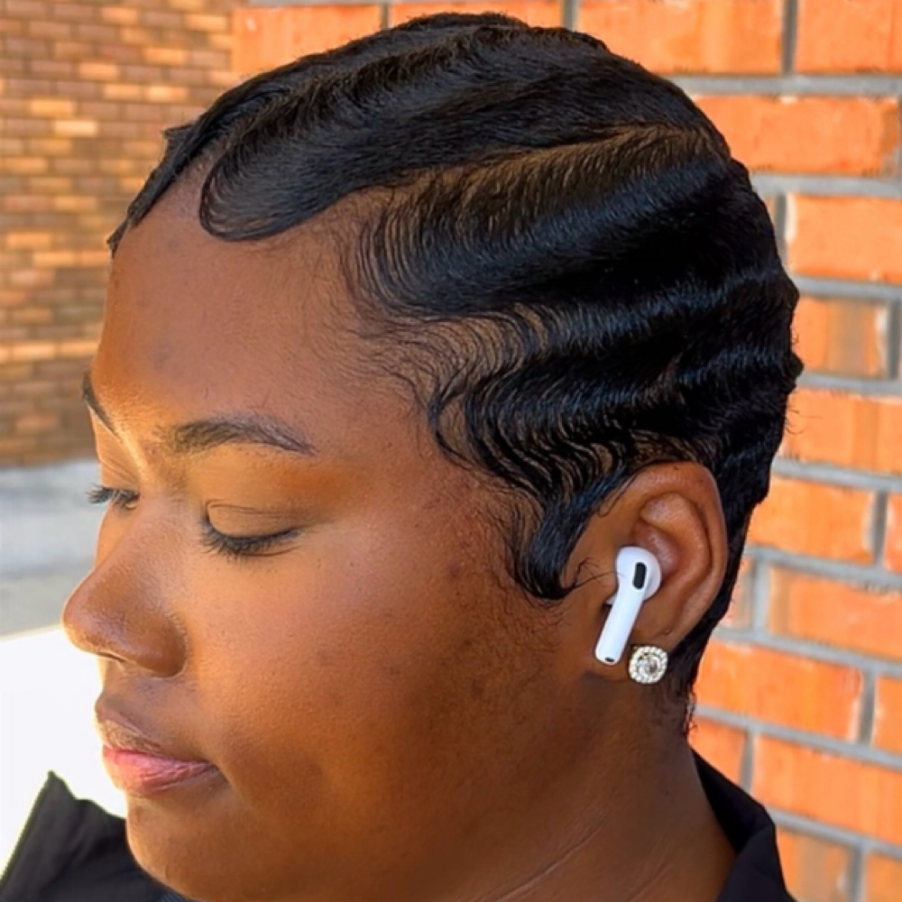 Wave Set at S.S Beauti and Image Studio in Pelham, AL