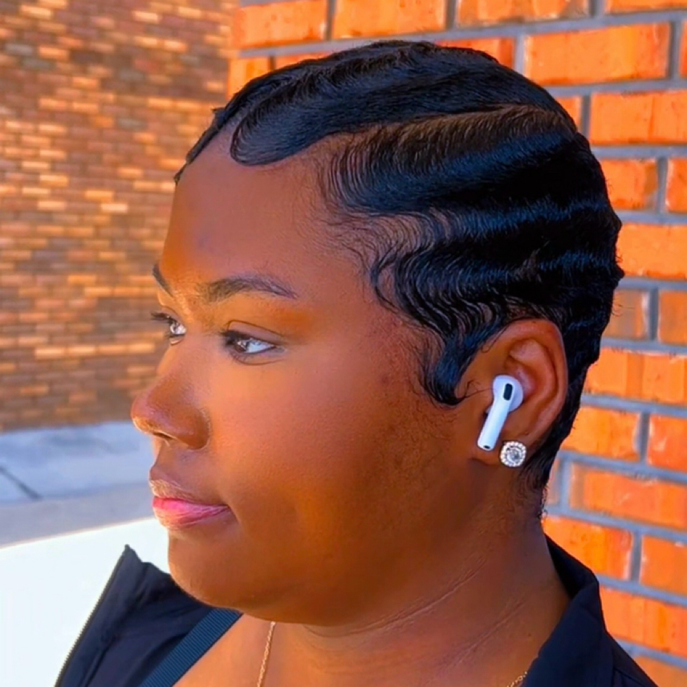 Wave Set at S.S Beauti and Image Studio in Pelham, AL