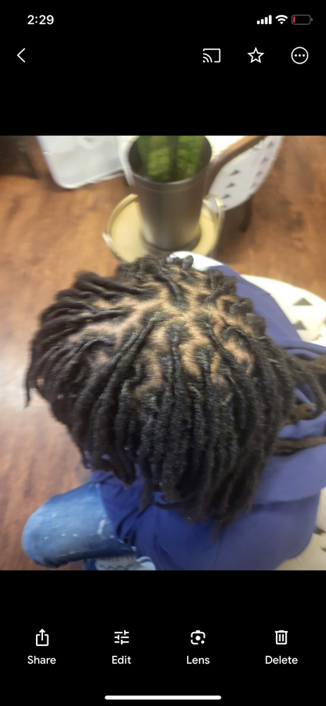 Medium Traditional Loc Maintinance