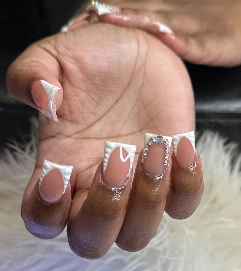 Short Duck Nails Free Style