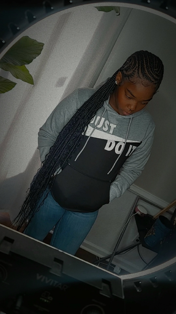 20 + Stitch Braids 2 Rows Of Knotls