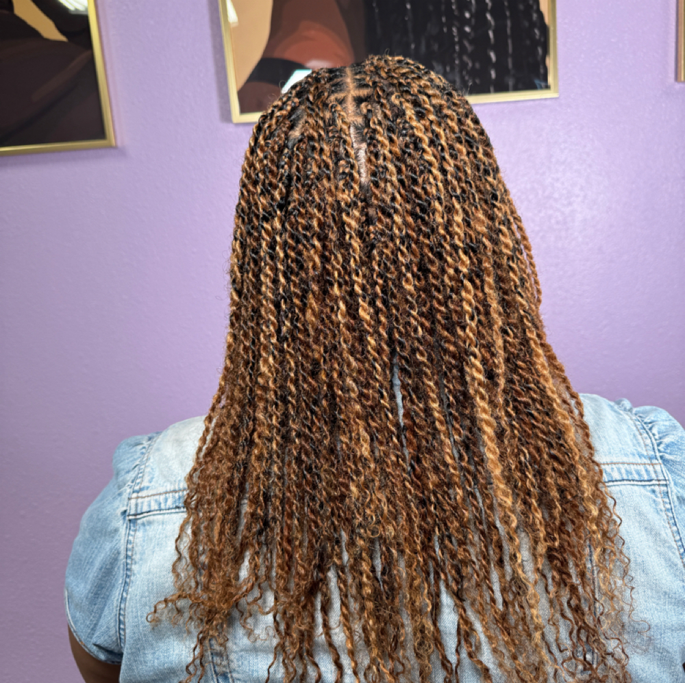 Human Hair Spring Twist at Beauty Lounge By Mariam |Braids|Makeup|WigInstall| in Spring, TX