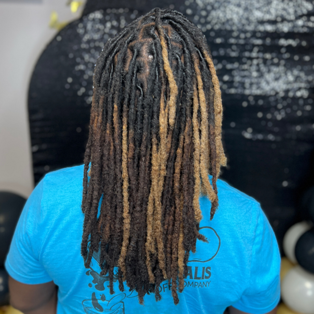 Loc Retwist at Anjel Hair and Beauty Studios in College Park, GA