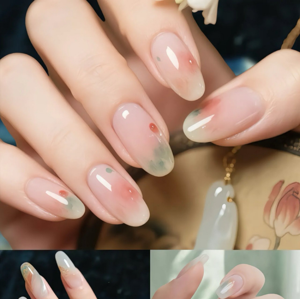 Marble 晕染 at FONG'S NAIL STUDIO in Renton, WA
