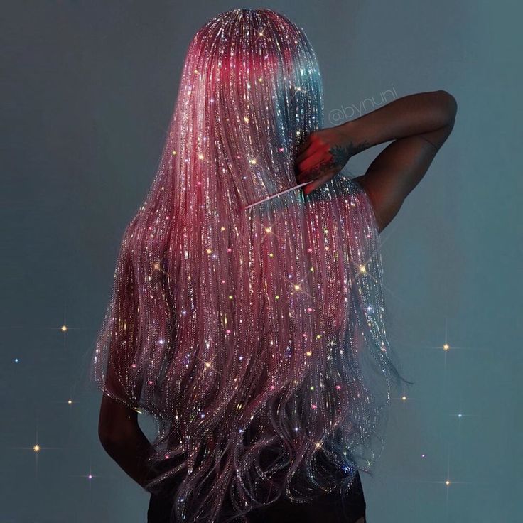 Hair Tinsel at AliZen Salon in Granger, IN
