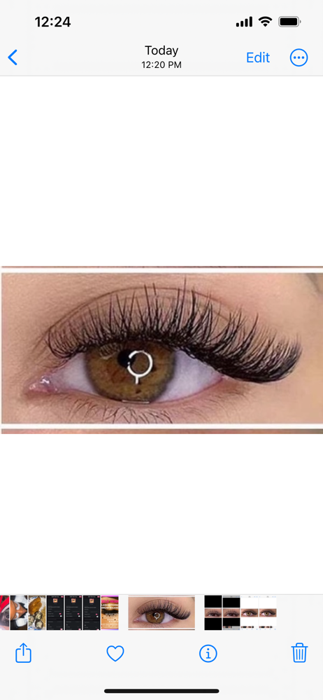 Hybrid Eyelash Extensions