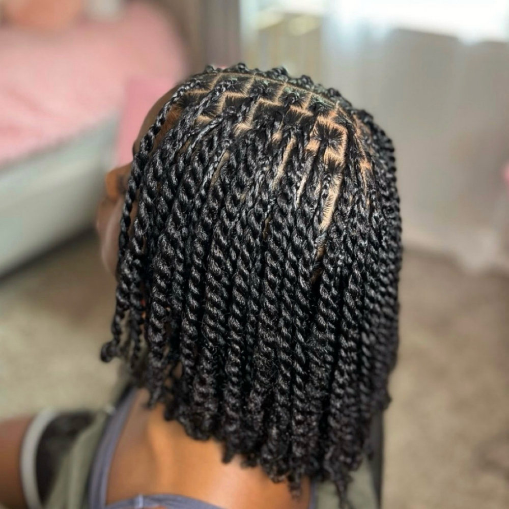 Two Strand Twists (SMedium) at Tanesha  Brown in Valparaiso, FL
