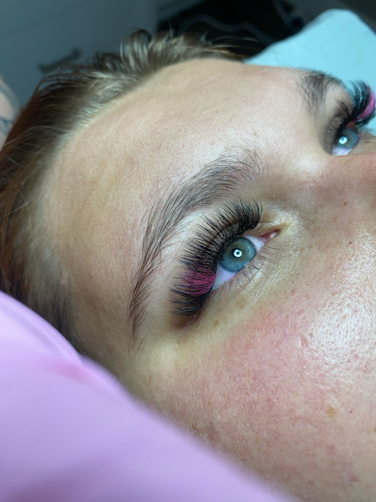 Color lashes add-on