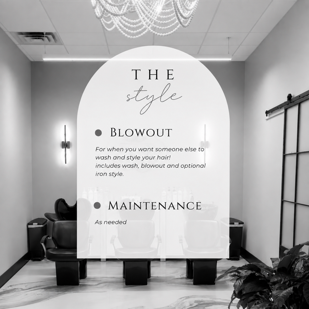 SHAMPOO STYLE at GLOSS. Beauty Lounge | Independent Professionals in Queensbury, NY