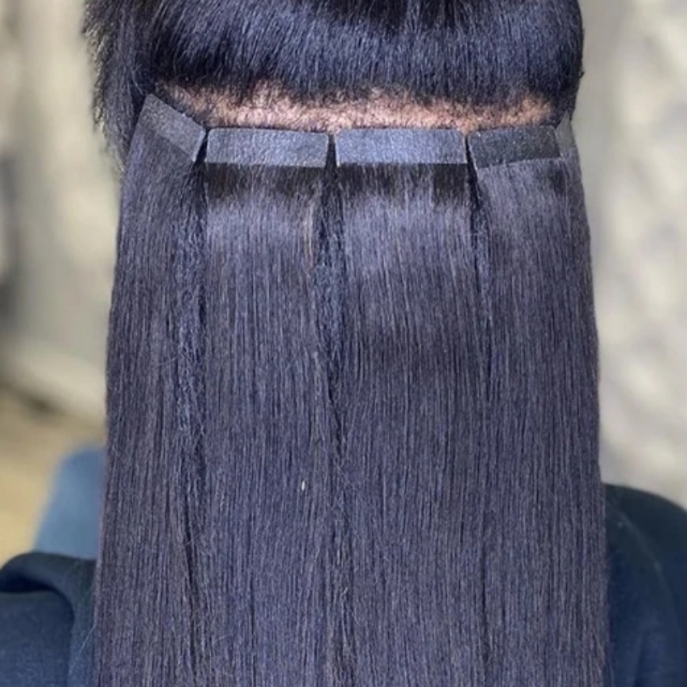 Tape-in Extensions at Royalty Envision Salon&spa llc in Tobyhanna, PA