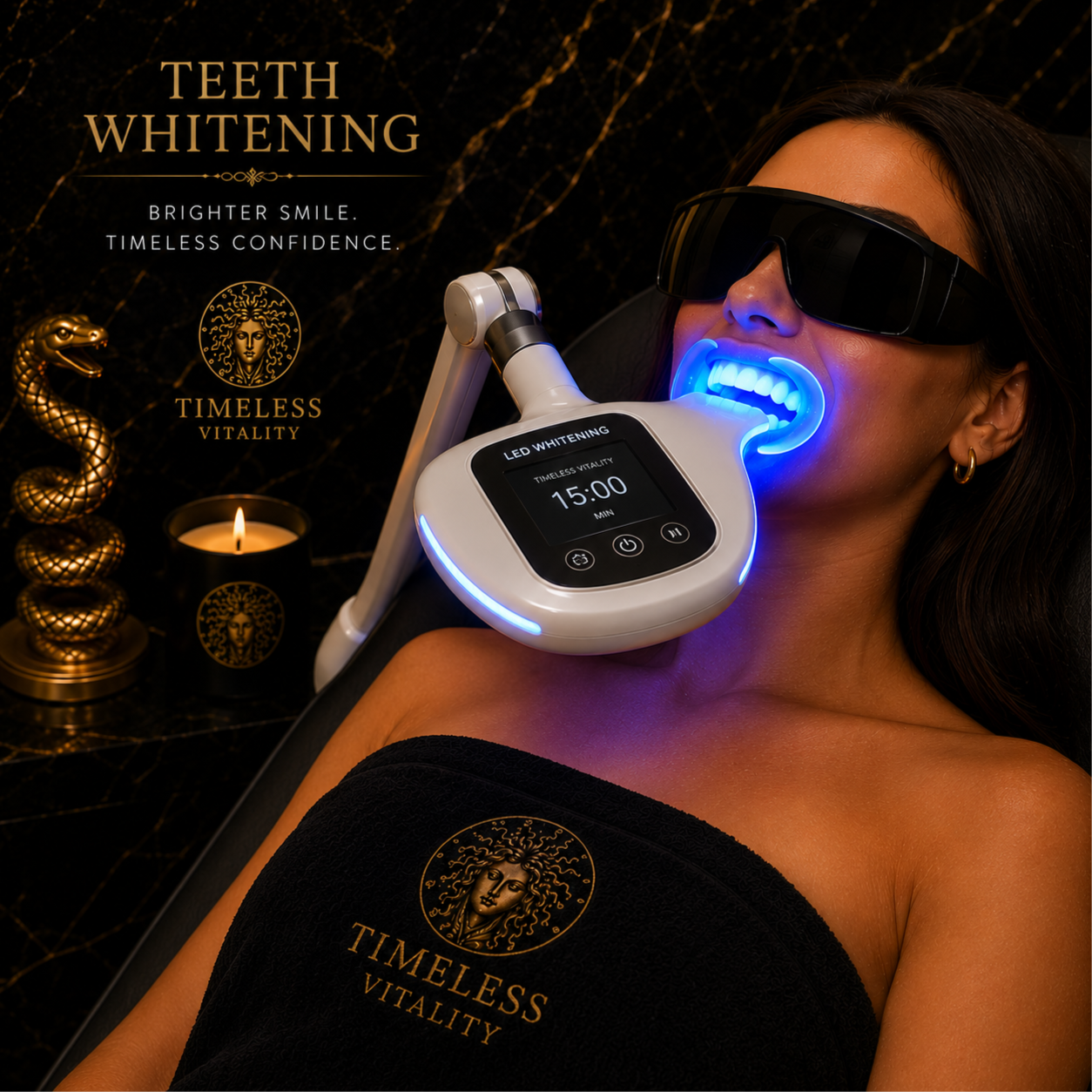 Teeth Whitening at Timeless Vitality LLC in Midland, TX