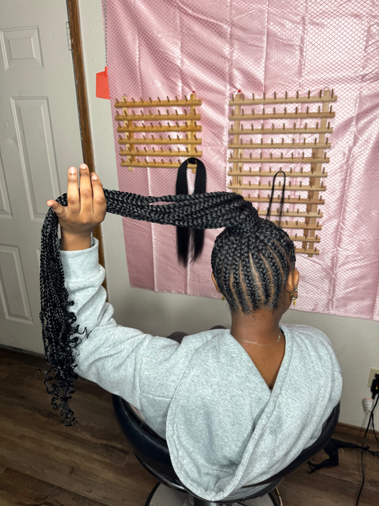 BRAIDED PONYTAL💗 at KNOWNBYKD in Oklahoma City, OK