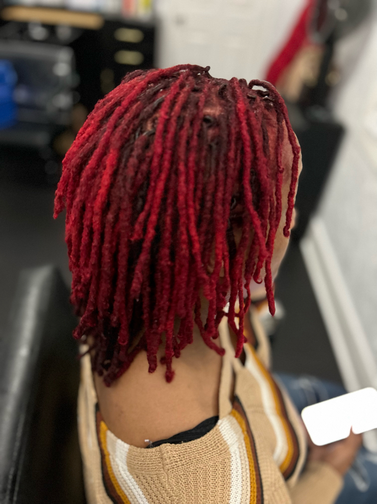 LOCs Color ( Partial ) at 473 Locs Natural hair Studio in Evansville, IN
