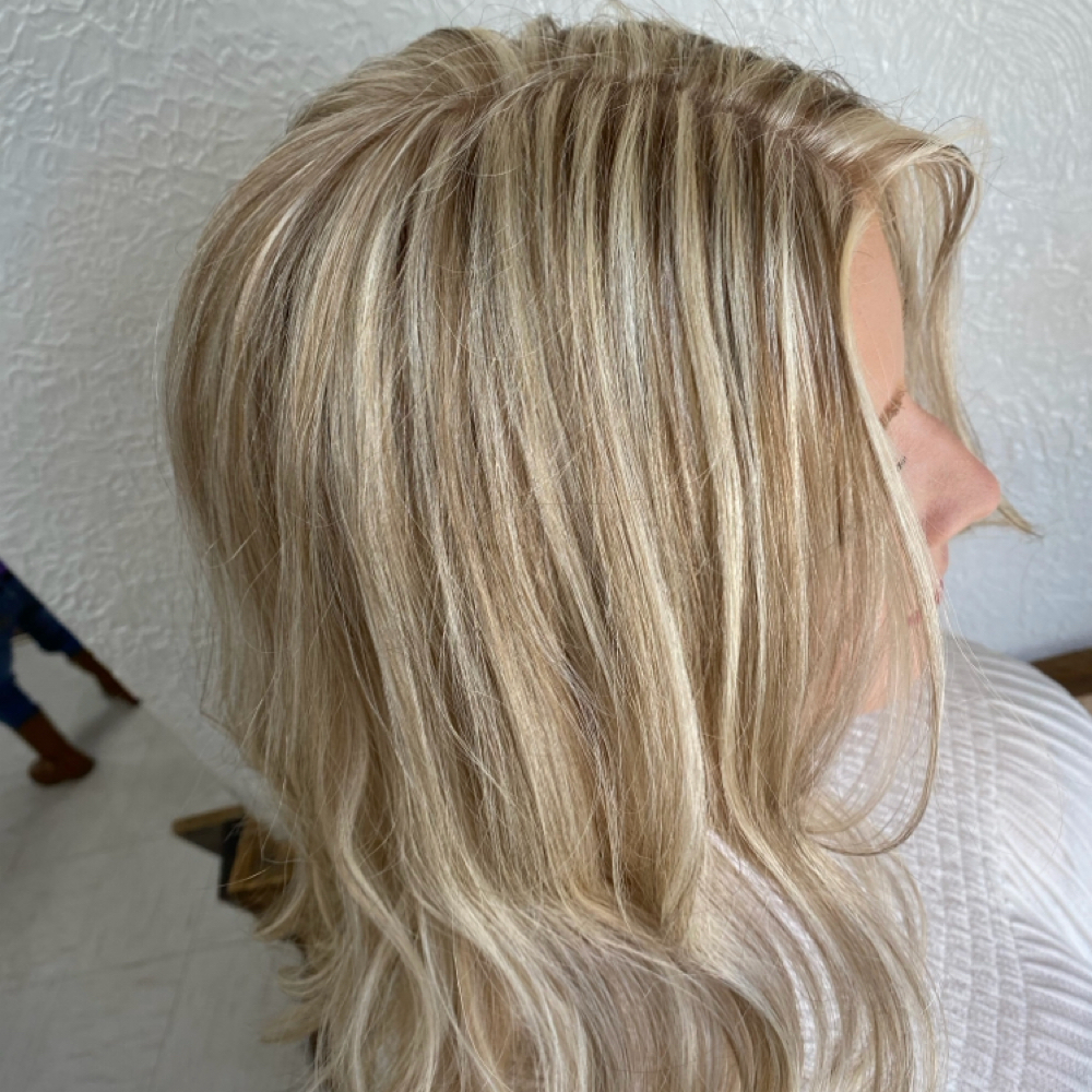 Partial Highlight at The Beauty Shop in Ponca City, OK